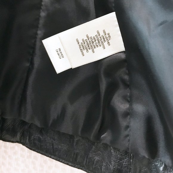 Kenneth Cole Leather Jacket - Picture 9 of 9